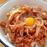 簡単すぎる　スタミナカルビ丼